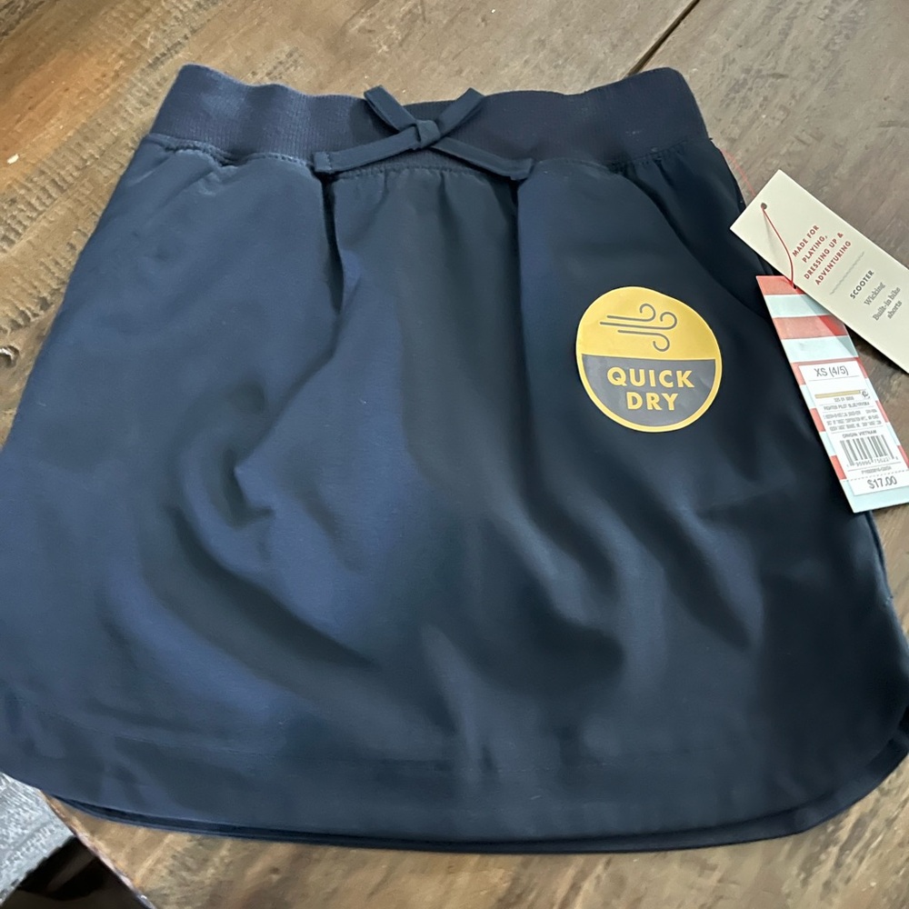 Cat & Jack Navy Quick Dry Skort